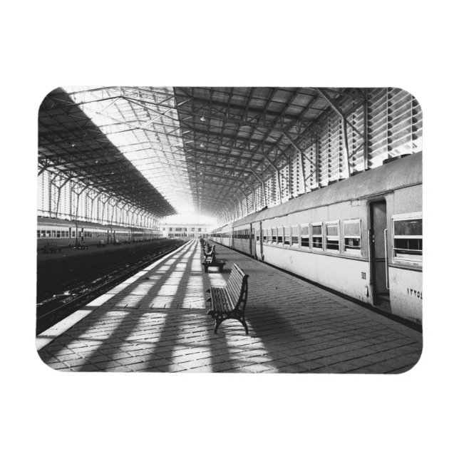 Imán Asuán Egipto, Interior de la Estación de Trenes de (Horizontal)