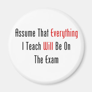 Imán Asuma que todo estará en el examen