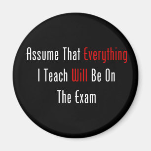 Imán Asuma que todo estará en el examen