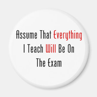 Imán Asumir Que Todo Estará En El Examen