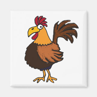 Imán AT-Funky Rooster Magnet