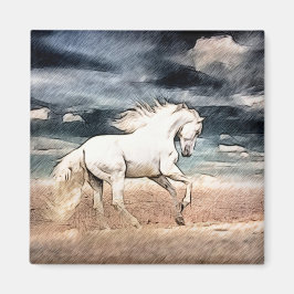Imán at the gallop