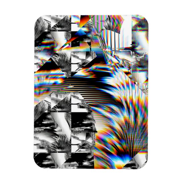 Imán Ataque con arco iris (Vertical)