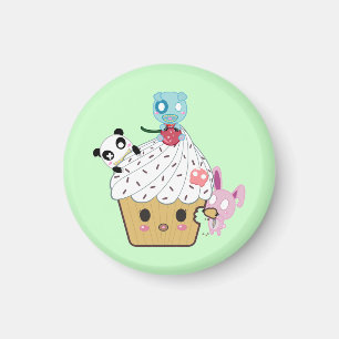 Imán ¡Ataque con torta! (>_<)