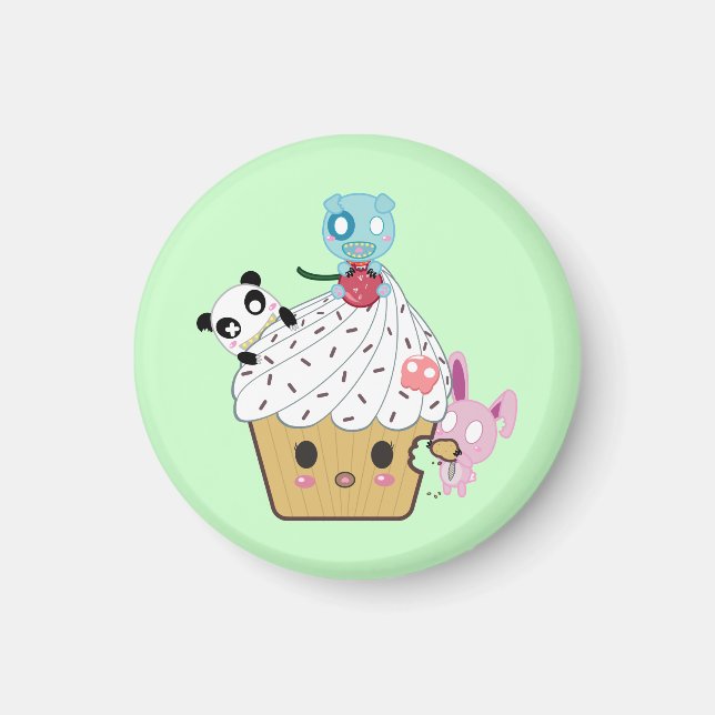 Imán ¡Ataque con torta! (>_<) (Frente)