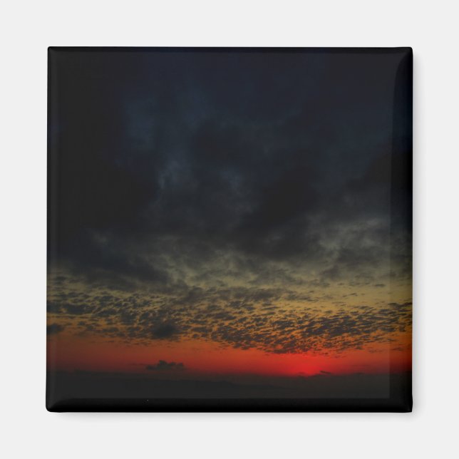 Imán Atardecer antes de la tormenta (Frente)