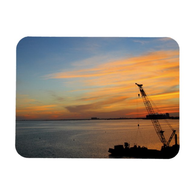 Imán Atardecer de vizcaína (Horizontal)
