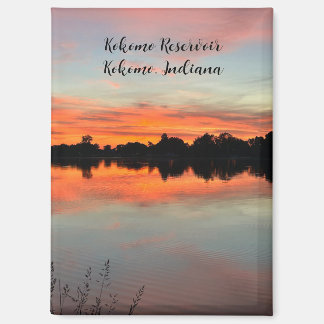 Imán atardecer del embalse de Kokomo – Kokomo, Ind