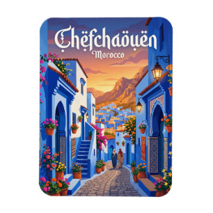 Imán Atardecer en Chefchaouen Marruecos