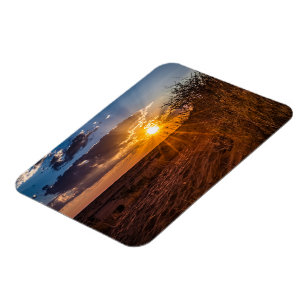 Imán Atardecer en el desierto de Kalahari, Namibia