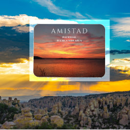 Imán Atardecer en el embalse de Amistad, Amistad NRA, T