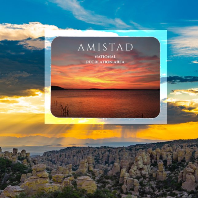 Imán Atardecer en el embalse de Amistad, Amistad NRA, T (Subido por el creador)