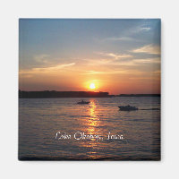 Atardecer en el lago Okoboji, Iowa