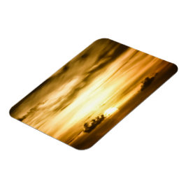 Imán Atardecer En El Océano Pacífico