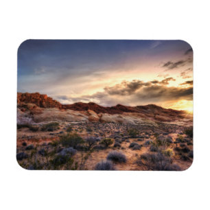 Imán Atardecer en el Parque Estatal Valley of Fire   Ne