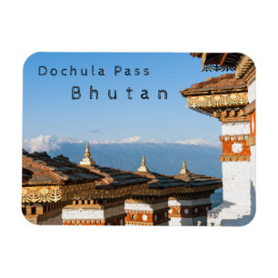 Imán Atardecer en el paso de Dochula - Bután, Himalaya