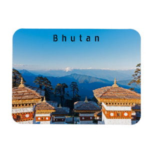 Imán Atardecer en el paso de Dochula - Bután, Himalaya