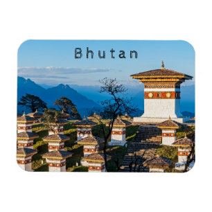 Imán Atardecer en el paso de Dochula - Bután, Himalaya