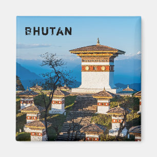 Imán Atardecer en el paso de Dochula - Bután, Himalaya