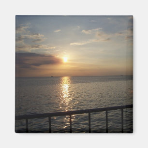 Imán Atardecer en la bahía de Manila, Filipinas - Beve
