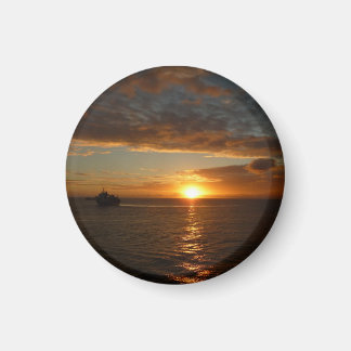 Imán Atardecer en la costa tropical del mar II