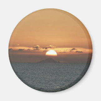 Imán Atardecer en la fotografía de la capa marina de An