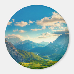 Imán Atardecer en las montañas