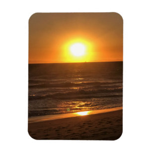 Imán Atardecer en Newport Beach, California