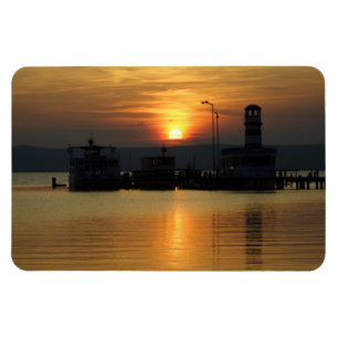 Imán Atardecer En Podersdorf Burgenland