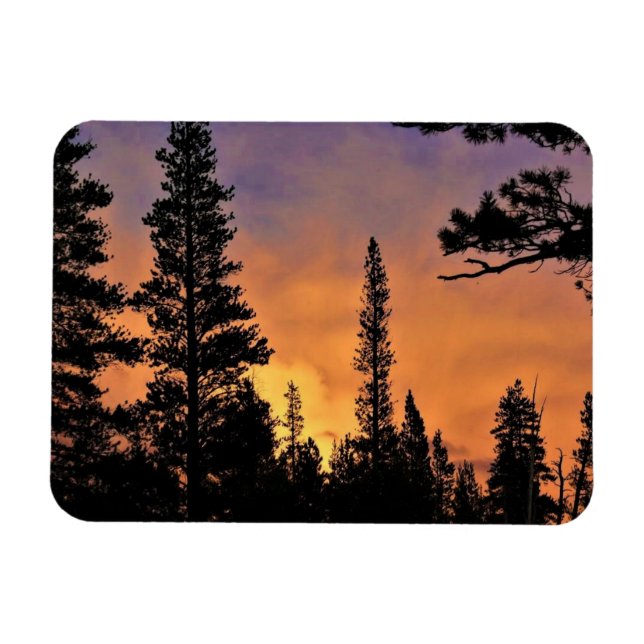 Imán Atardecer en Tuolumne Meadows, Yosemite, CA (Horizontal)