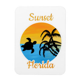Imán Atardecer lindo en Florida