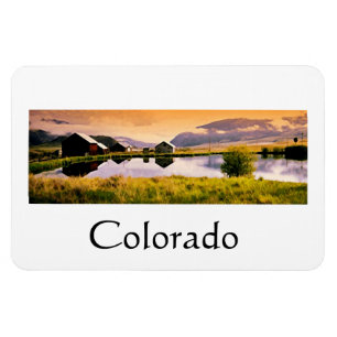 Imán Atardecer por los camarotes de Colorado