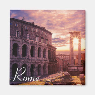 Imán Atardecer sobre el Coliseo de Roma