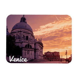 Imán Atardecer sobre la Basílica de Venecia