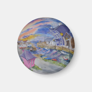 Imán Atardecer sobre la Casa Lime