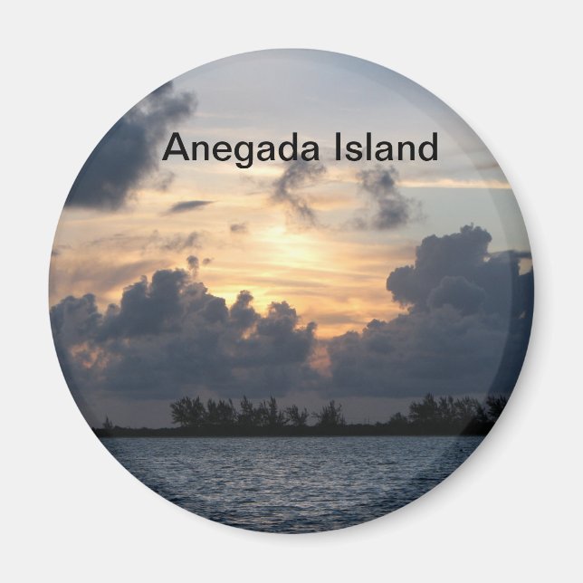 Imán Atardecer sobre punto de Pomato (Frente)