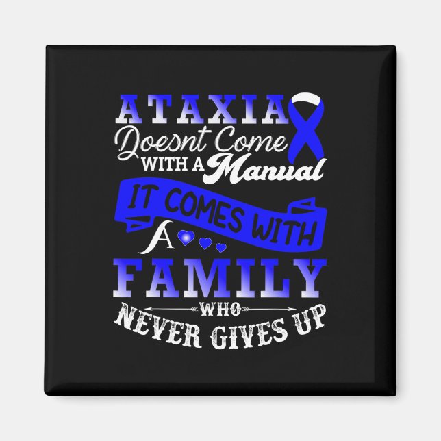 Imán Ataxia Awareness Family Warrier Support (Frente)