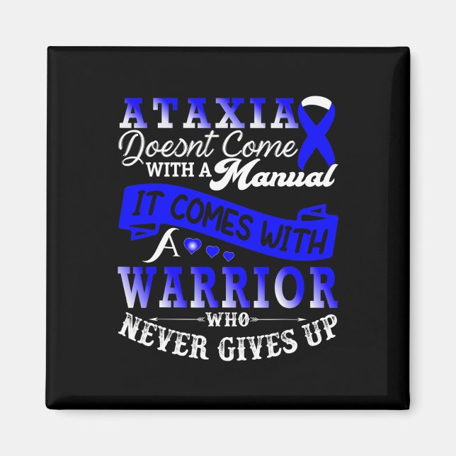 Imán Ataxia Awareness Warrior Family Support (Frente)