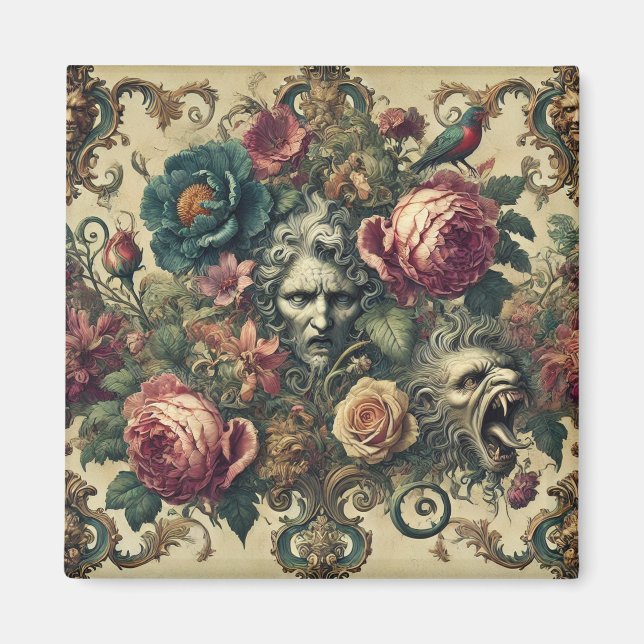 Imán Atelier Arcano - Magnet gótico de firma (Frente)