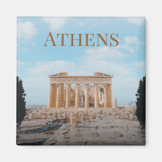 Imán Atenas Grecia (Frente)