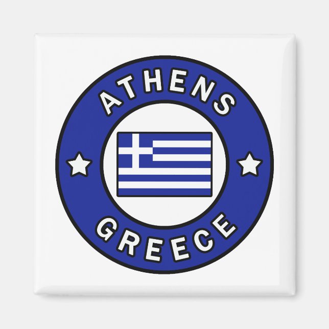 Imán Atenas Grecia (Frente)