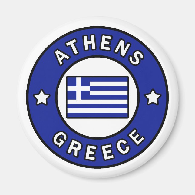 Imán Atenas Grecia (Frente)