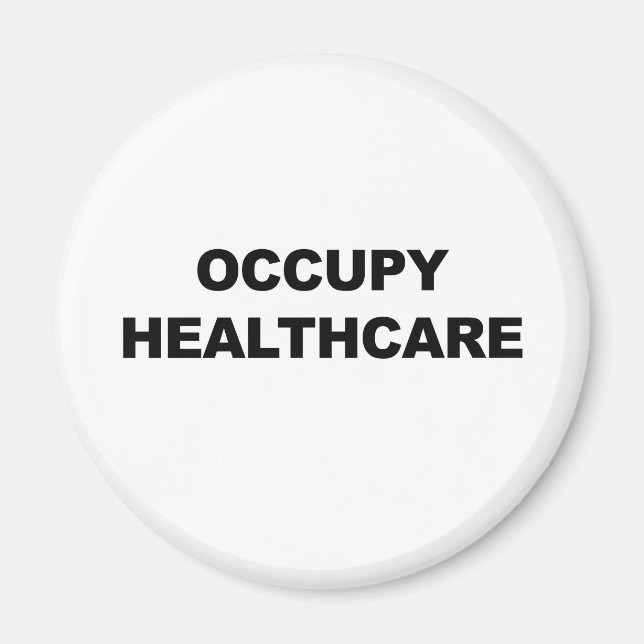 IMÁN ATENCIÓN DE SALUD OCUPADA (Frente)