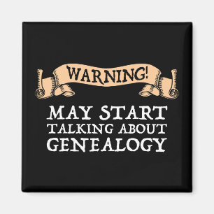 Imán ¡Atención! Puede comenzar a hablar de genealogí