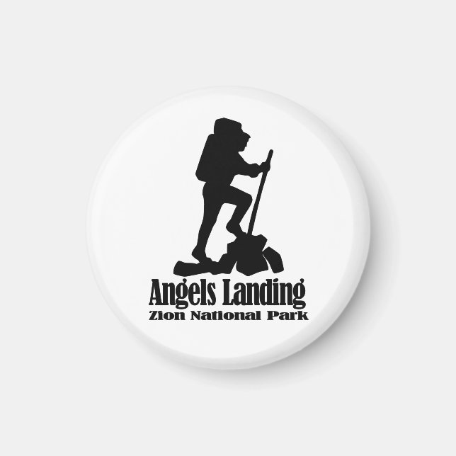 Imán Aterrizaje de ángeles - Parque nacional de Zion (Frente)