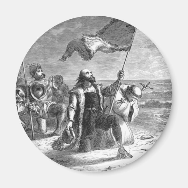 Imán Aterrizaje de Cristóbal Colón (Frente)