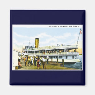 Imán Aterrizaje del barco en el nuevo puerto, Block