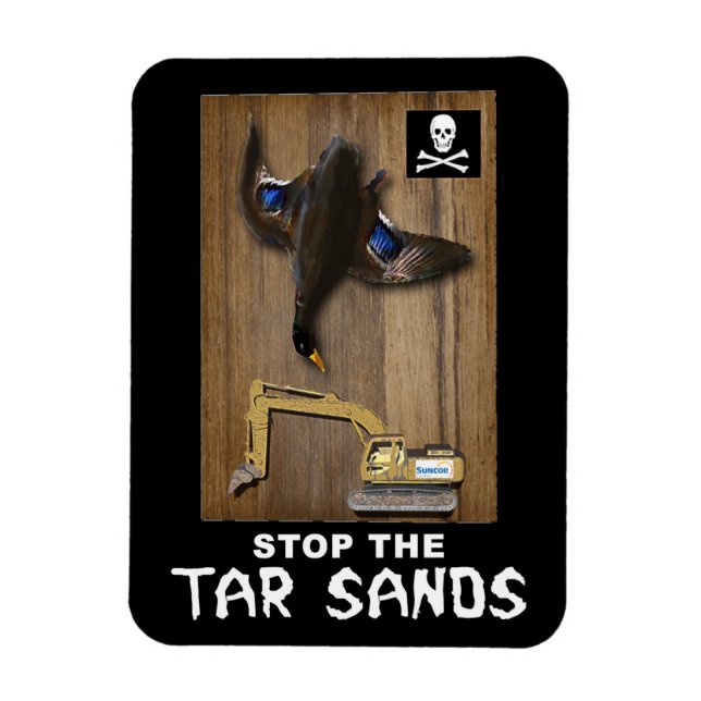 Imán Athabasca Tar Sands Duck Mount (Vertical)