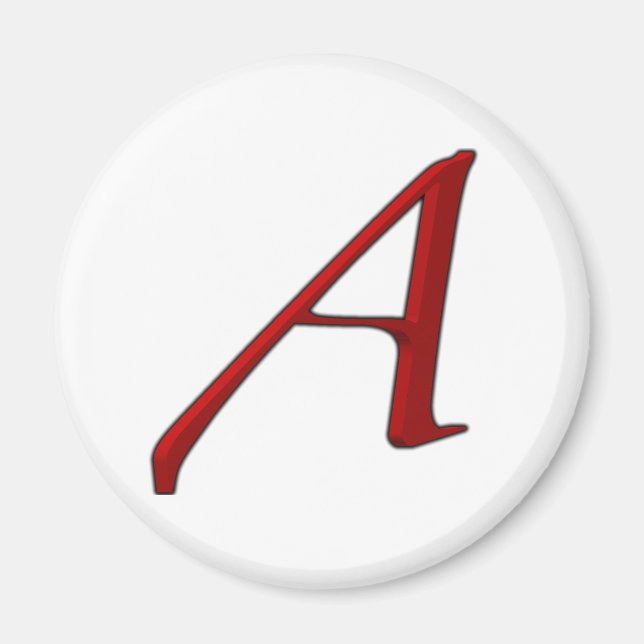 Imán Atheist A Fridge Magnet (Frente)