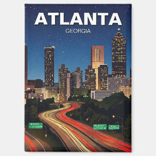 Imán Atlanta Georgia en viajes nocturnos